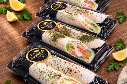 Luxe zalmviswrap