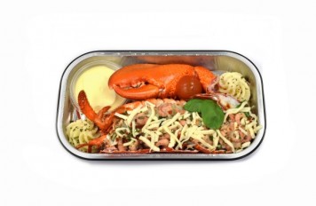 Gestoomde zalmschotel